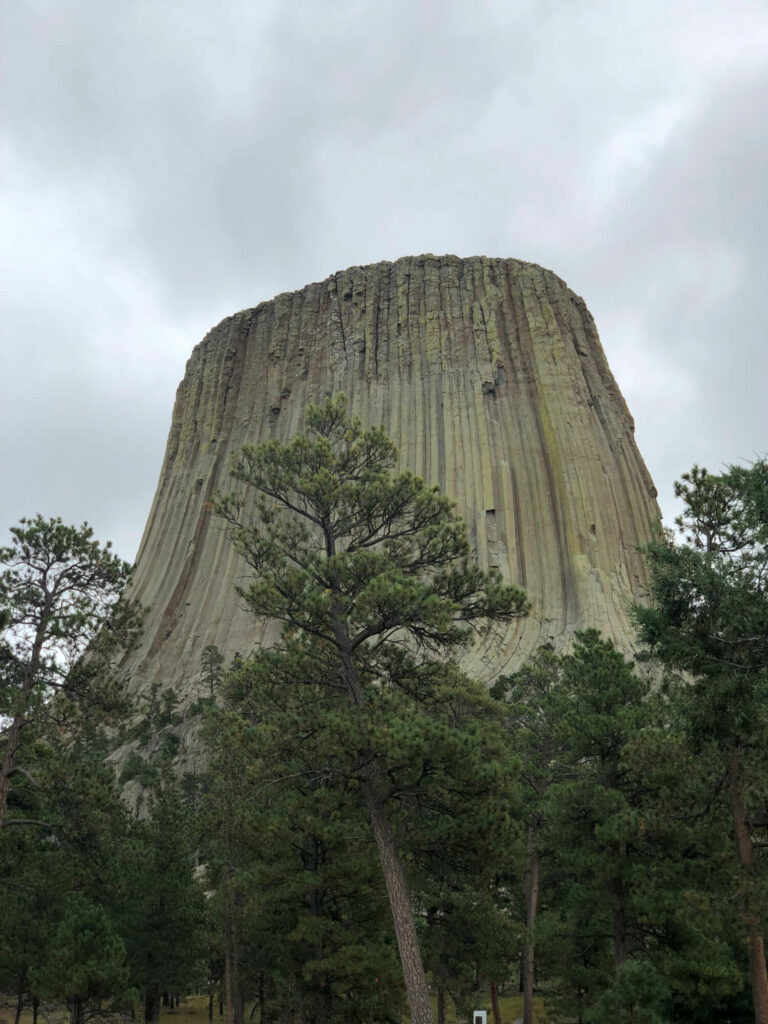 Picture of Devils Tower From the Drive Up