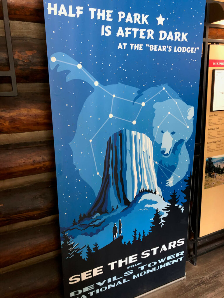 Banner for the Devils Tower National Park