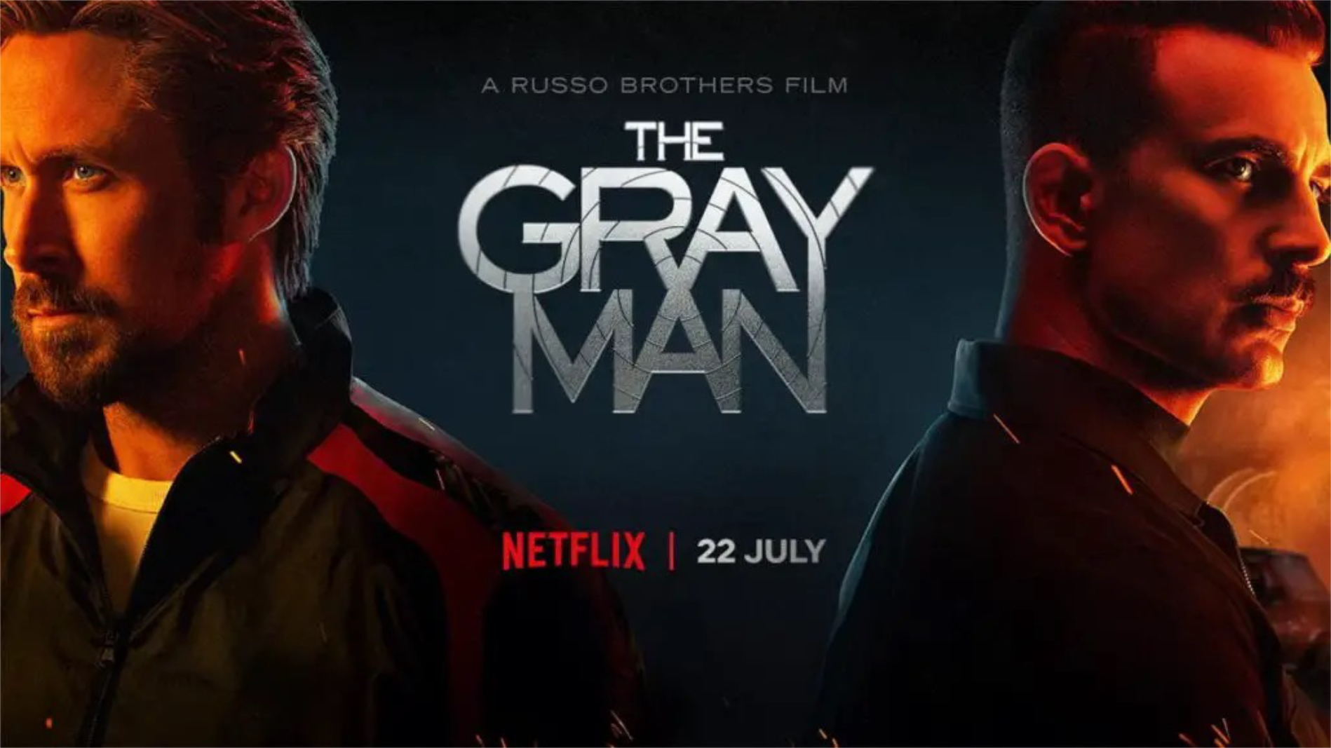 The gray Man Title Card